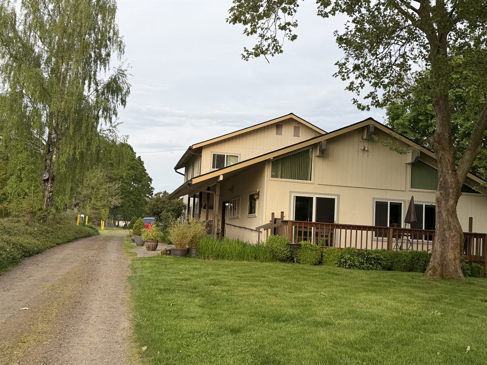 The Pilgrim Adult Family Home, a two-story country home in Beaverton, Oregon